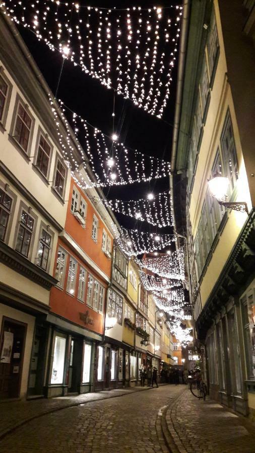 Zum Kleinen Riesen Lejlighed Erfurt Eksteriør billede